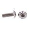 Prime-Line #8-32 Socket Head Cap Screw, Button, Plain Stainless Steel, 7/16 in Length, 10 PK 9168840 - alternate 2